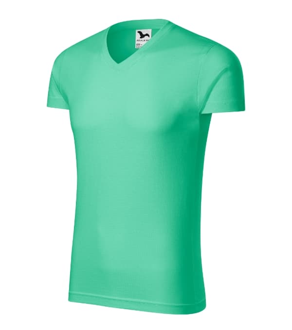 Slim Fit V-neck Tricou pentru bărbaţi - imagine 14
