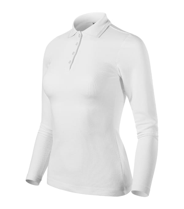 Pique Polo LS Tricou polo pentru damă - imagine 4