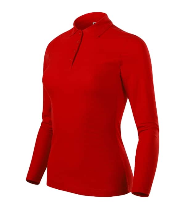 Pique Polo LS Tricou polo pentru damă - imagine 6